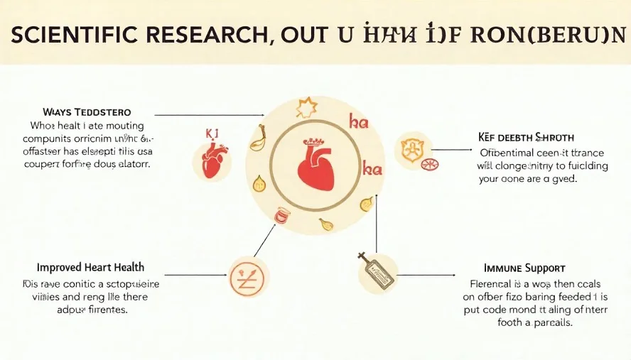 Infographic explaining the key health benefits of fitosterina, including improved heart health, immune support, and reduced cholesterol.
