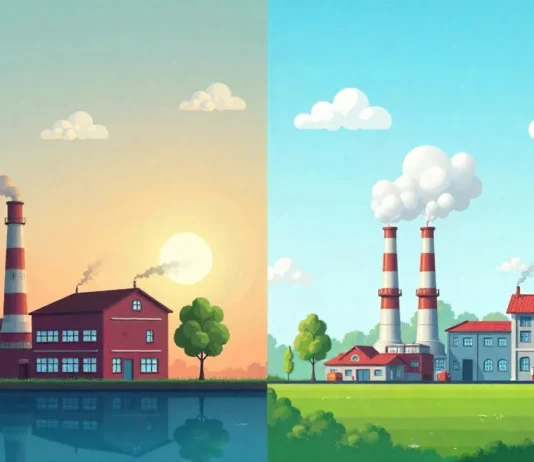 Before and after comparison of industrial emissions using HCOOCH CH2 H2O