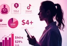 Babyxemmie social media business infographic featuring 779K Instagram followers, revenue charts, and creator monetization data