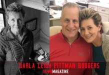 Darla Leigh Pittman Rodgers, mother of NFL star Aaron Rodgers, in her Northern California home where she lives away from spotlight