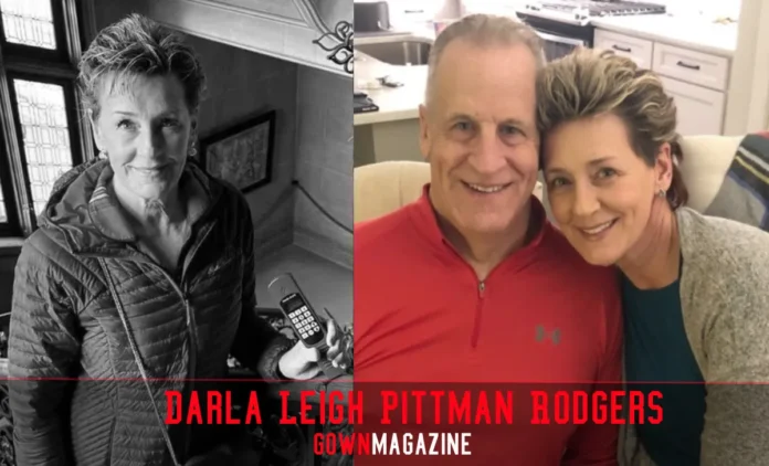 Darla Leigh Pittman Rodgers, mother of NFL star Aaron Rodgers, in her Northern California home where she lives away from spotlight