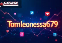 Tomleonessa679 username analysis showing cross-platform digital identity strategy with social media icons and engagement
