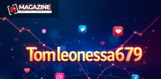 Tomleonessa679 username analysis showing cross-platform digital identity strategy with social media icons and engagement